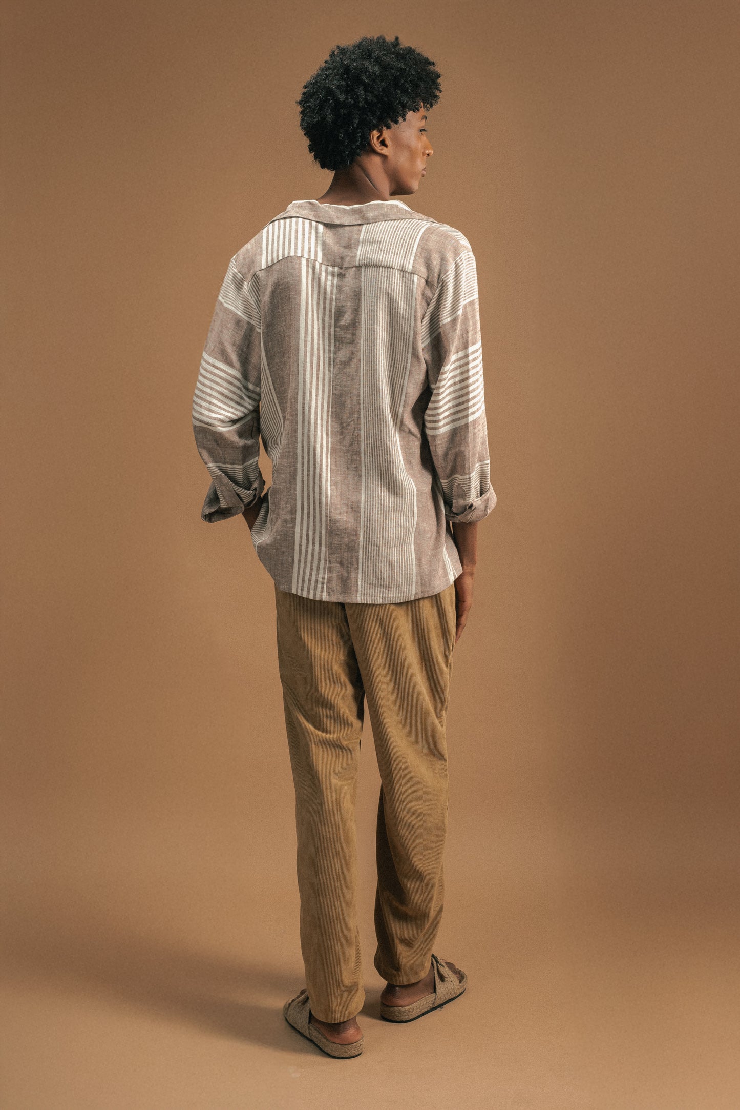 Island Stripe Linen Shirt