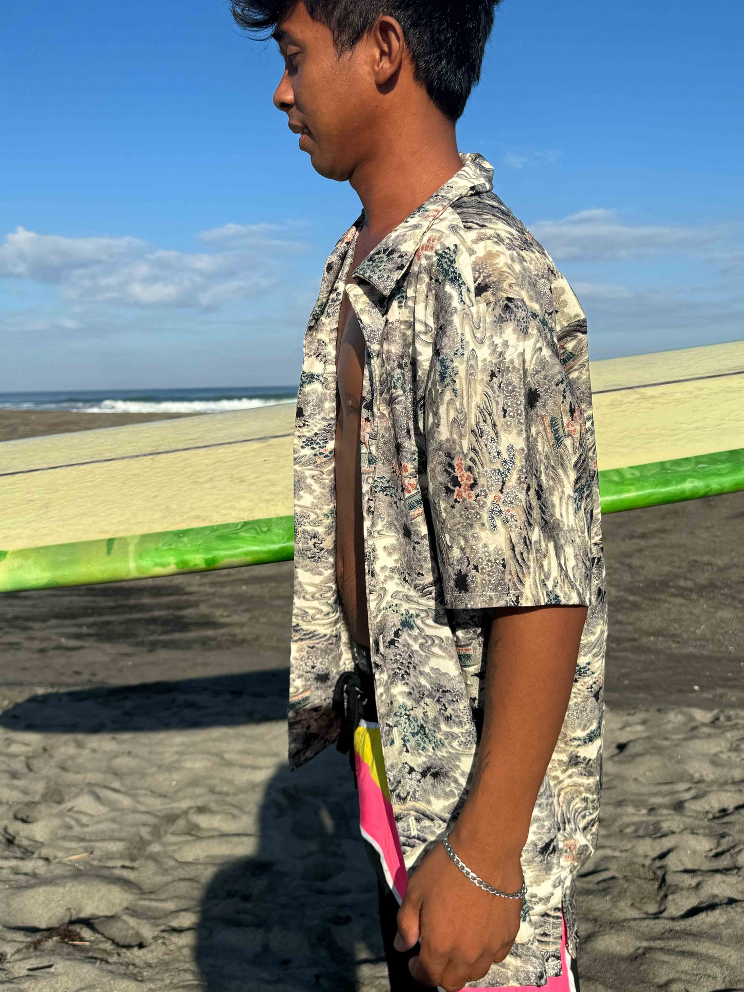 Japonism Gesso Resort Shirt(Size.Medium)
