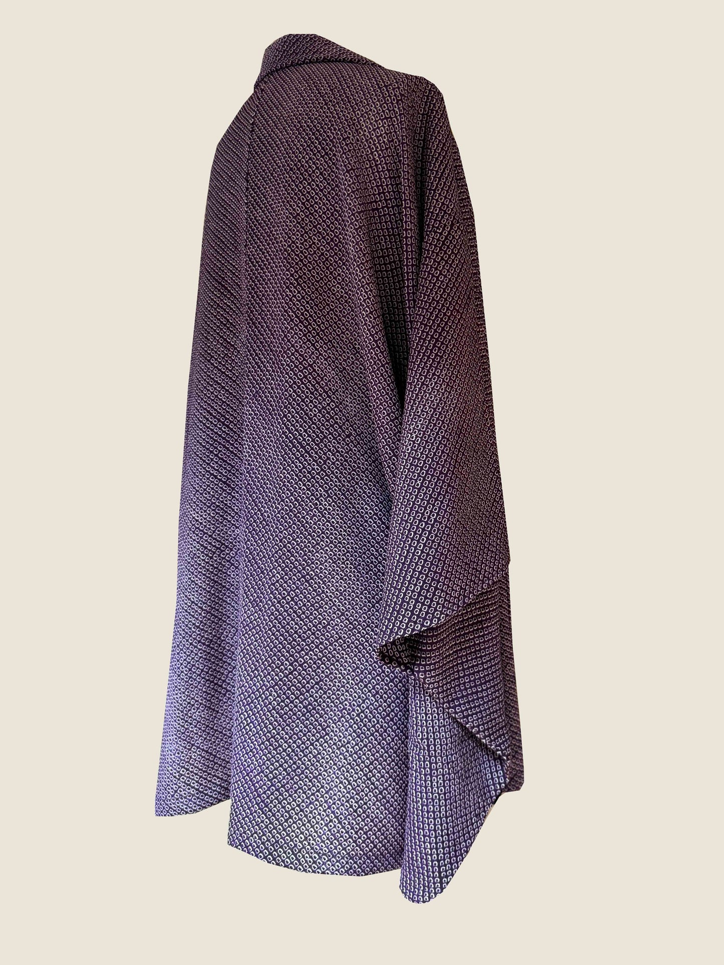 Cranberry Shibori
