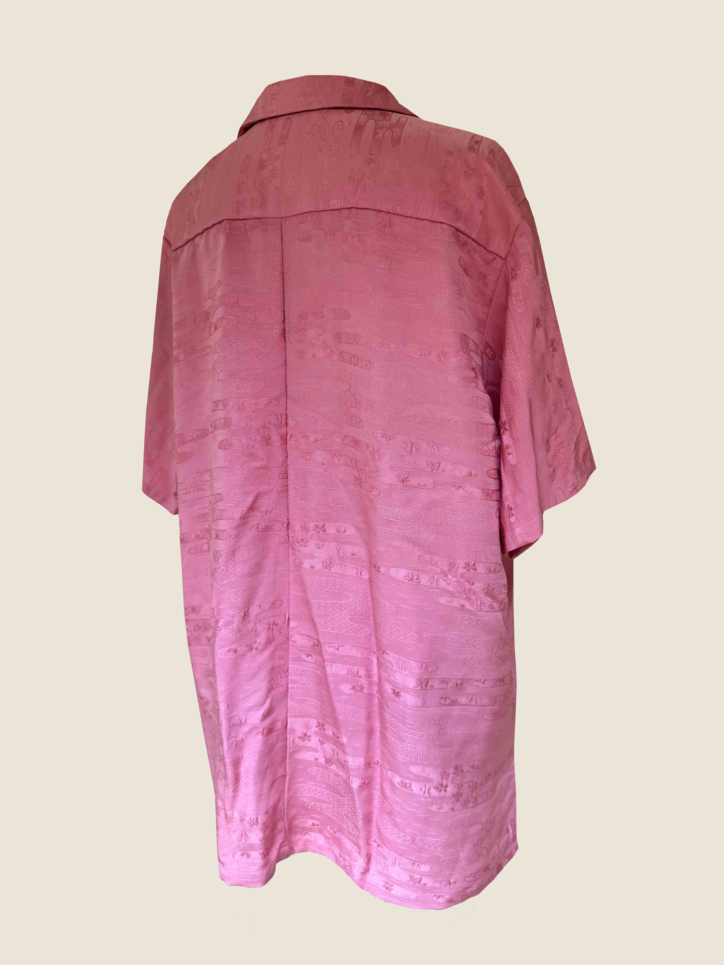 Floric Pink Resort Shirt(Size.Large)