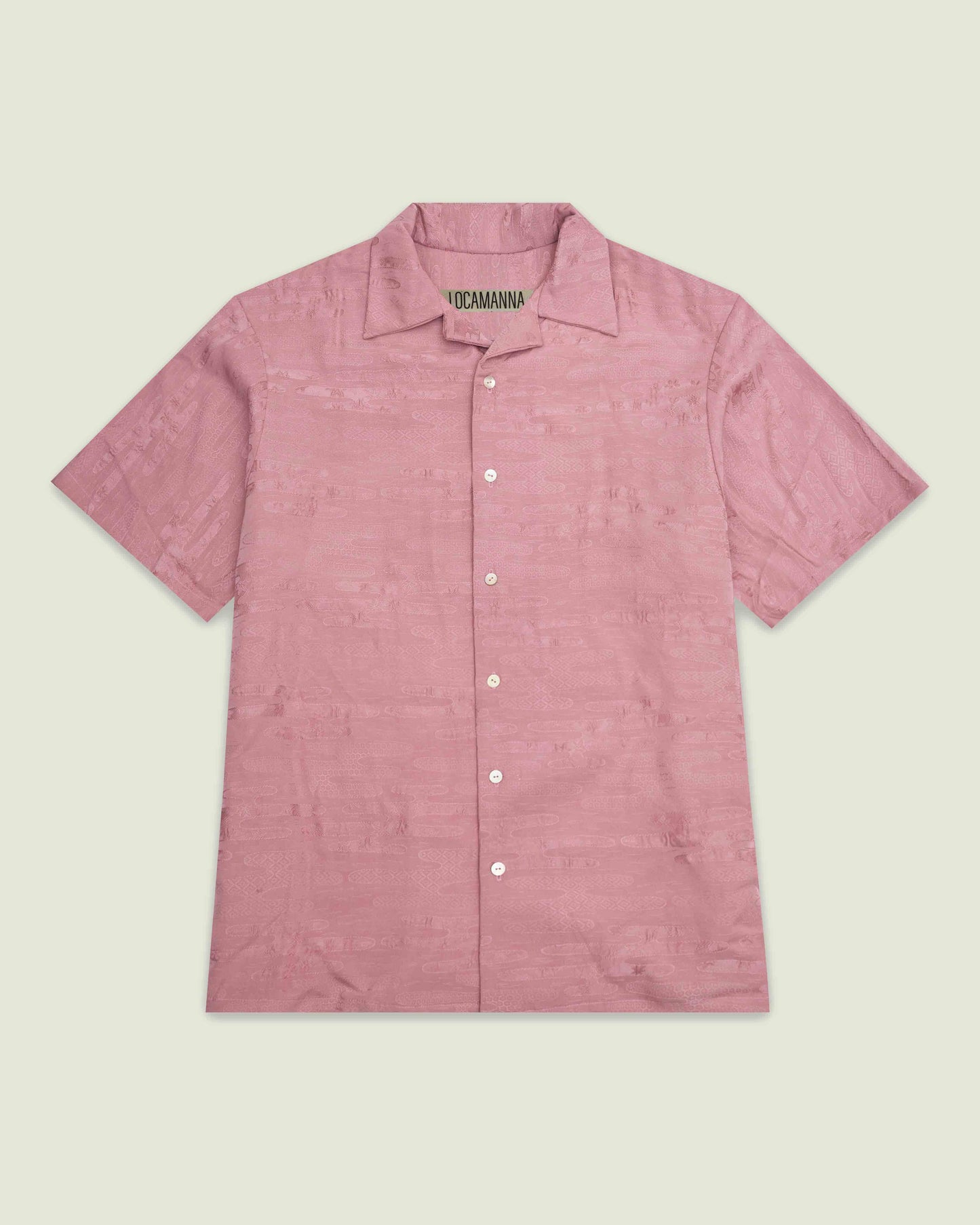 Floric Pink Resort Shirt(Size.Large)
