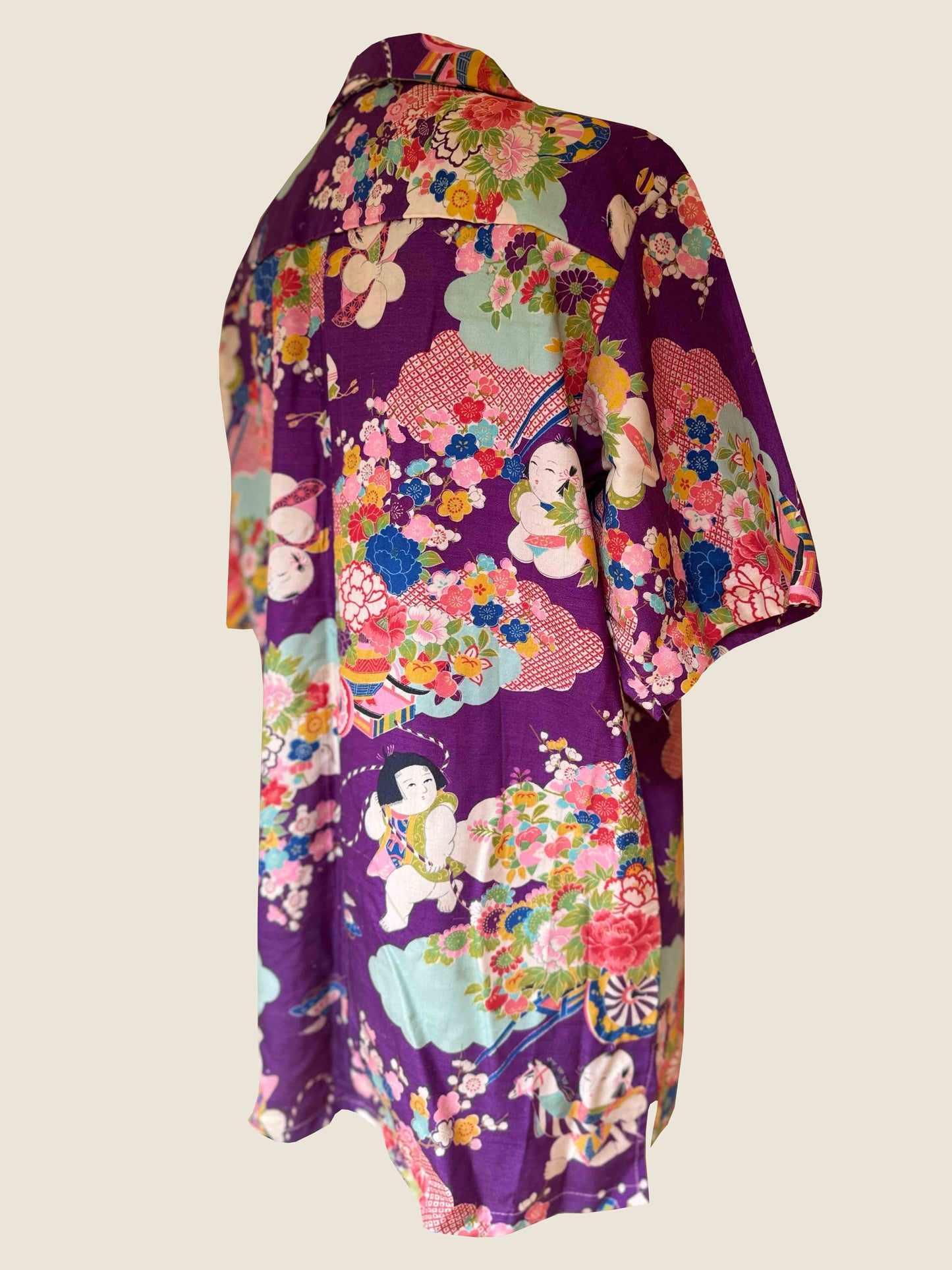 Taisho Retro Resort Shirt(Size.Small)
