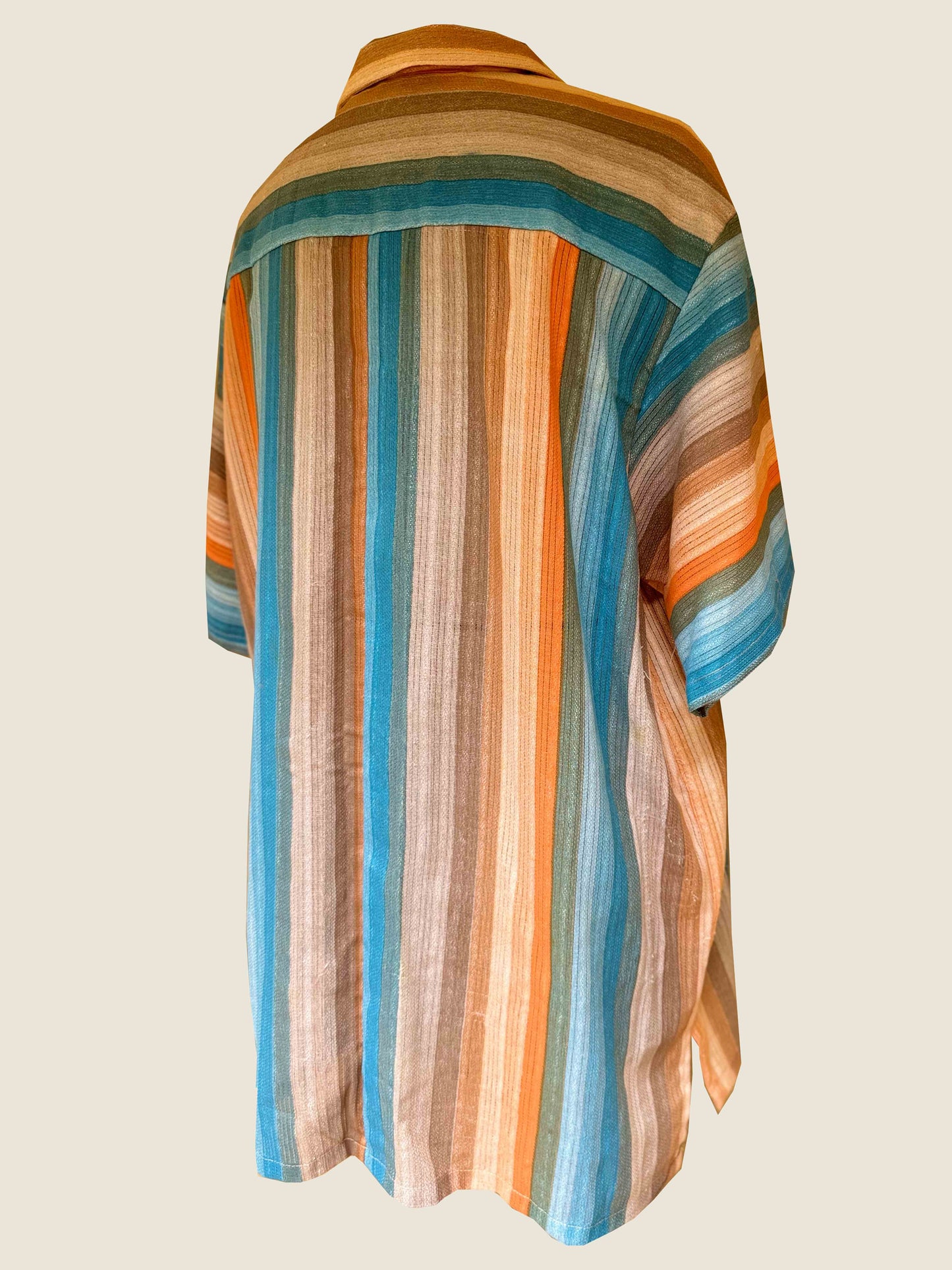 Cotton Rainbow Resort Shirt(Size.large)