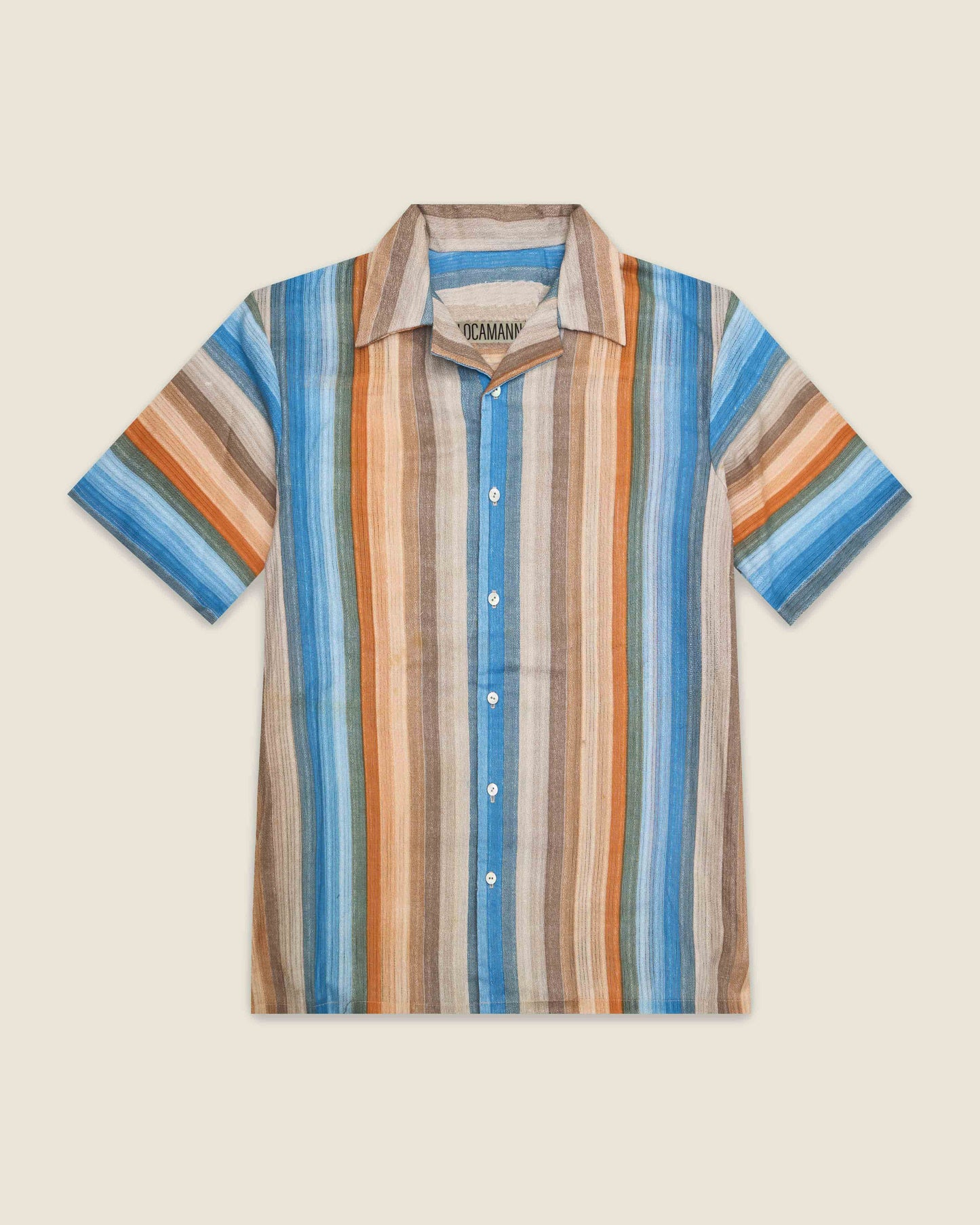 Cotton Rainbow Resort Shirt(Size.large)