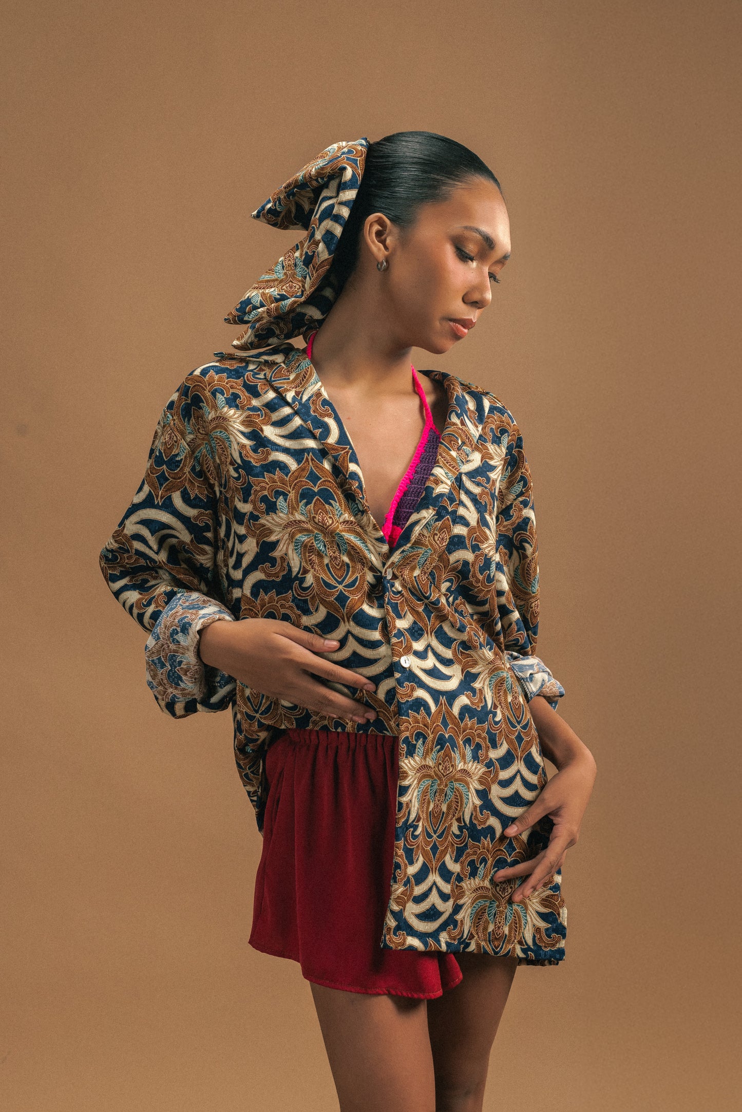 Fuchsia Bloom Shorts