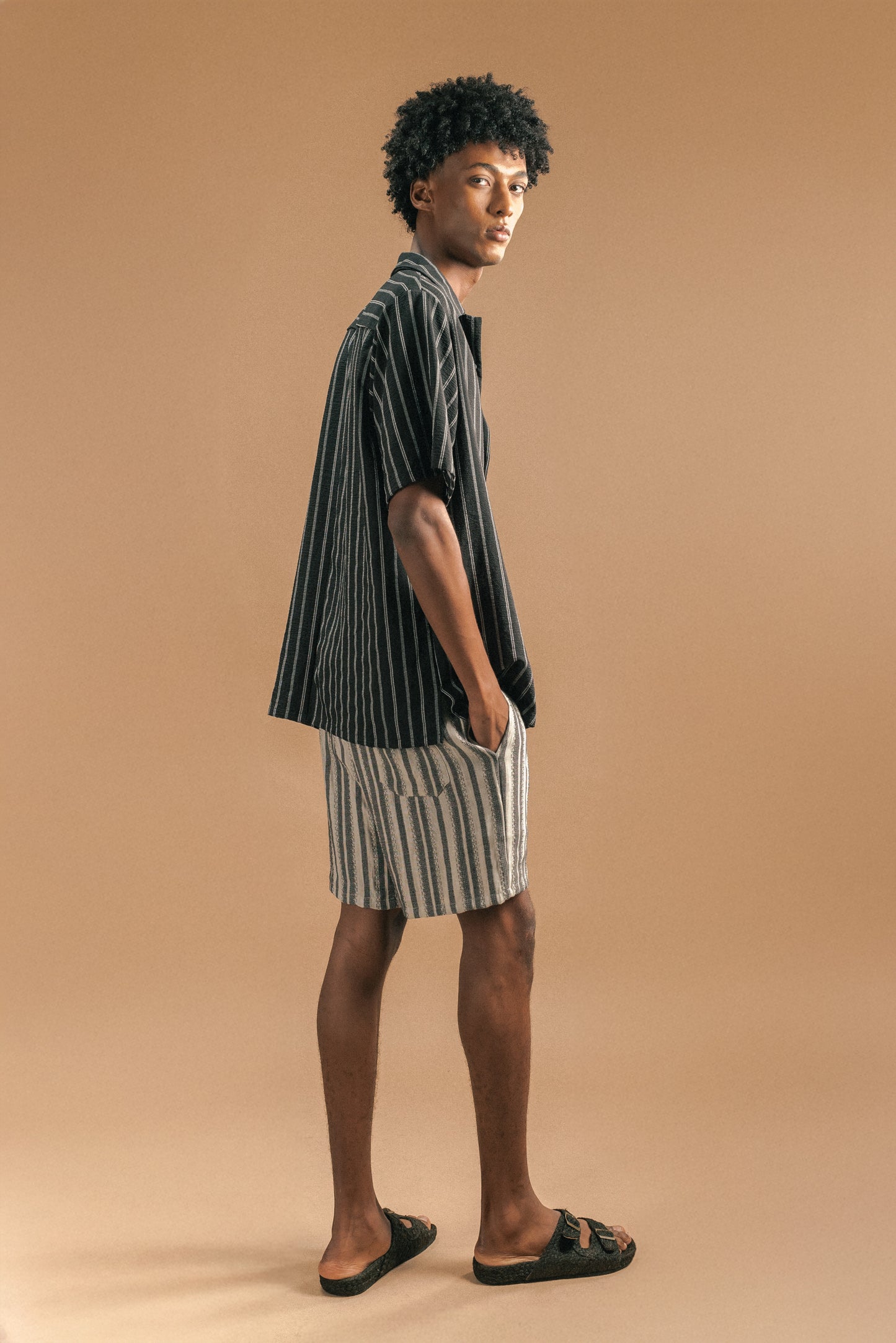 Java Black Stripe Shirt