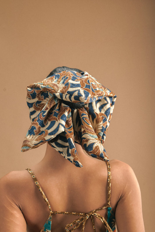 Lotus Flow Scarf Tie