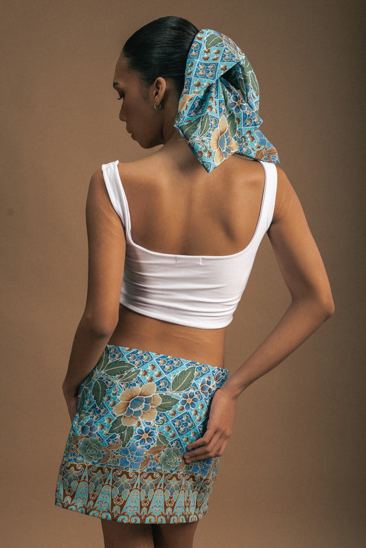 Botanic Breeze Hair Scarf Tie